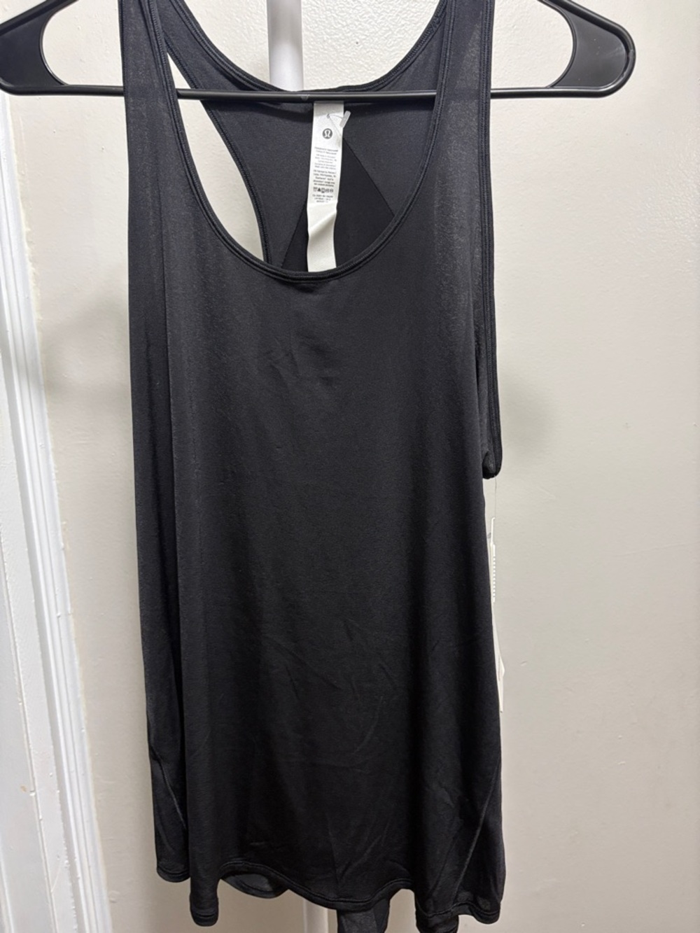 lululemon athletica Black Racerback Tank Top